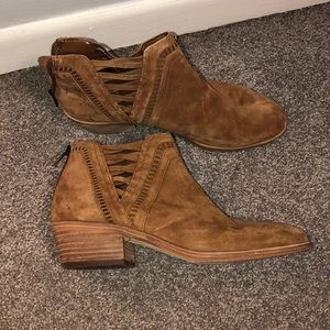 Vince Camuto Brown Booties